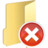 Folder remove Icon